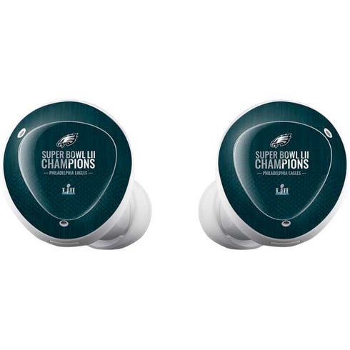 NFL Philadelphia Eagles Super Bowl LII Champions Galaxy Buds Plus Skin